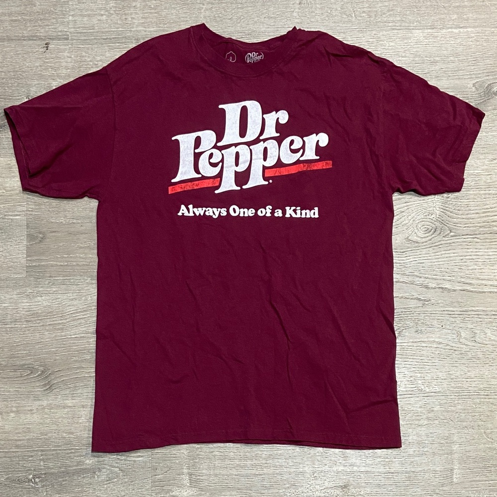 Maroon Dr.Pepper T-Shirt